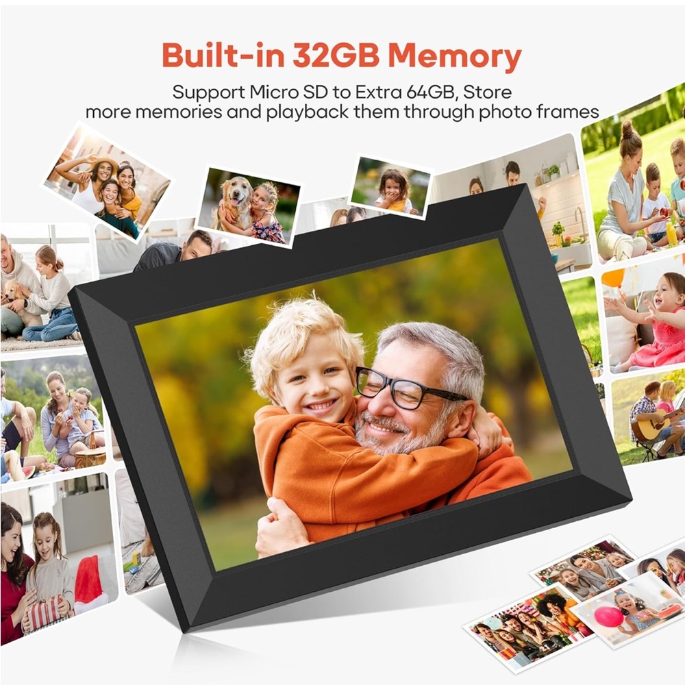NEW UNUSED-Digital photo frames, set of two.